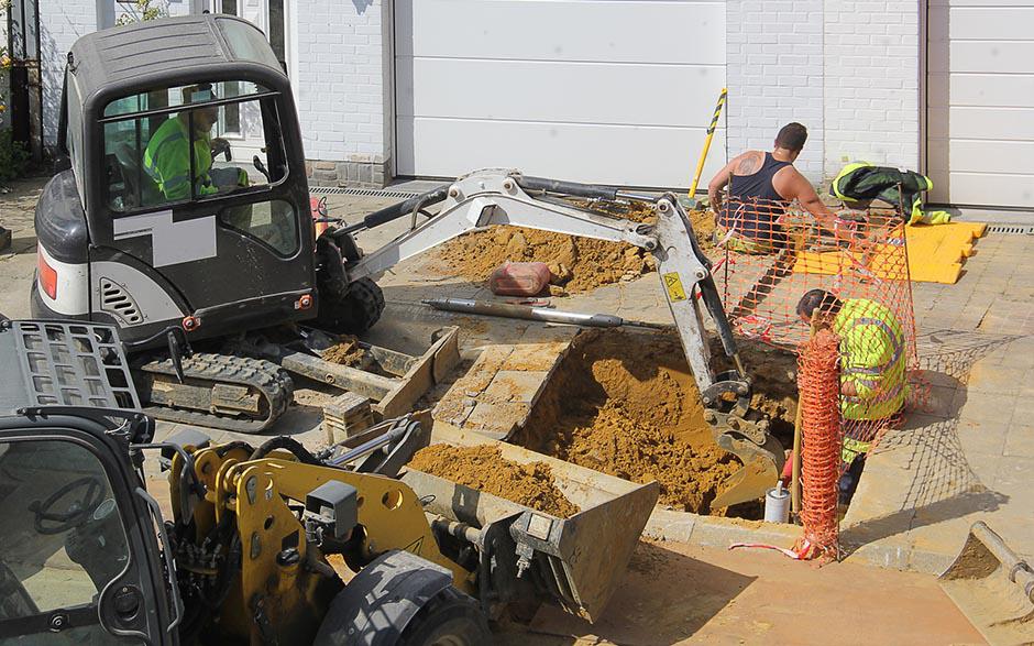 travaux assainissement Samois-sur-Seine